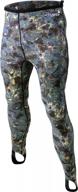tilos 5.5oz spearfishing upf 50+ rash guard pants - camouflage protection for your skin! logo