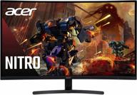 🖥️ acer ed323qu pbmiippx: dynamic 31.5" curved freesync displayhdr400 with high-resolution 2560x1440 - um.je3aa.p01 логотип