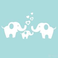 elephant removable decorative sticker nursery nursery logo