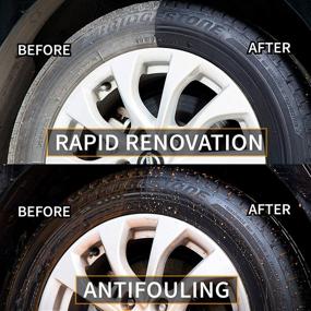 img 1 attached to 🚀 WEICA Tire Shine: Ultimate Protection and Restoration for Faded Tires with Long-lasting Non-Greasy Finish