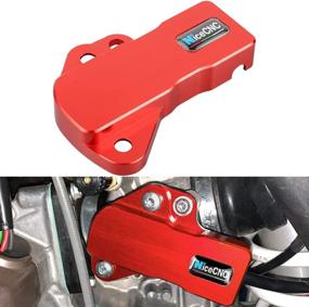 img 4 attached to NICECNC Red TPS Sensor Guard Compatible With GasGas EC250 EC300 EX300 2021-2022