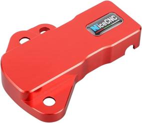 img 1 attached to NICECNC Red TPS Sensor Guard Compatible With GasGas EC250 EC300 EX300 2021-2022