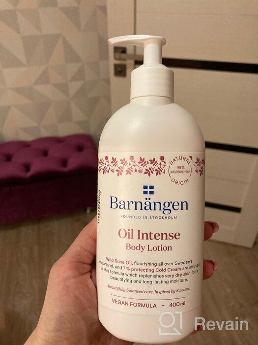 img 1 attached to Barnangen Body lotion intensive care with oil for very dry skin, 400 ml review by Stanislaw Sipko ᠌