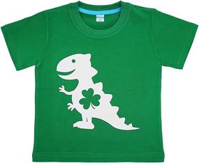 img 1 attached to Unicorn Dinosaur Shirts T Shirt Toddler Girls' Clothing - Tops, Tees & Blouses