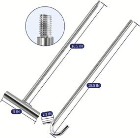 img 1 attached to LvnRaay 2 Pack Puller Chrome Length