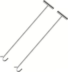 img 4 attached to LvnRaay 2 Pack Puller Chrome Length