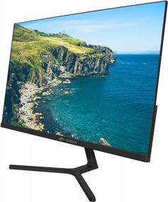 img 3 attached to Ultimate Performance: CRUA 2560X1440P Borderless Mountable 23.8" Frameless IPS Monitor