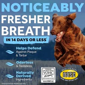 img 1 attached to TropiClean Fresh Breath Dental Water Additive - 16Oz Bottle For Digestive Support And Long-Lasting Dog Breath Freshness