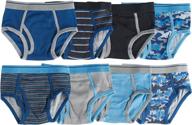 🩲 8 pack boys' trimfit dinosaur sports briefs: underwear for better comfort and style логотип