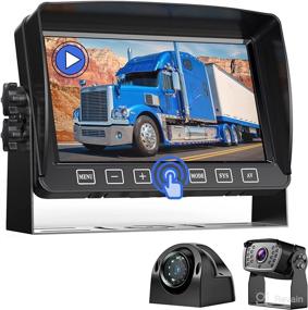 img 4 attached to Enhance Road Safety with Calmoor Backup Cameras for Car and Truck