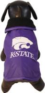 🐾 ncaa kansas state wildcats all weather resistant protective dog outerwear, xx-large: keep your furry friend stylishly protected! логотип