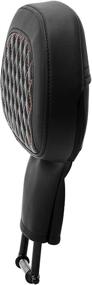 img 1 attached to 🏍️ SLMOTO Razor Chopped Tour-Pack Backrest Pad: Compatible with Harley Davidson Touring CVO Street Glide Road Glide Electra Glide 2014-2022, Black Stitching for Enhanced SEO