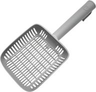 🐱 catstag type c litter scoop: solid scoop for kitty litter box with sifter scooper, long handle, and deep shovel logo