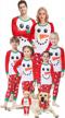 christmas family matching pajamas - long sleeve cotton sleepwear for women, men, and kids logo