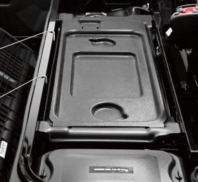 img 2 attached to 🔒 Premium Underseat Storage Bin for 2015-2021 Kawasaki Mule Pro-FX FXR FXT DX DXT (99994-1463)