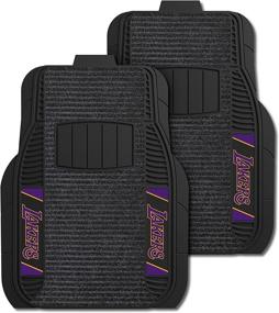 img 2 attached to FANMATS Angeles Lakers Nylon Deluxe