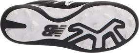 img 1 attached to Top-notch New Balance 3000V5 Molded Baseball Girls' Athletic Shoes