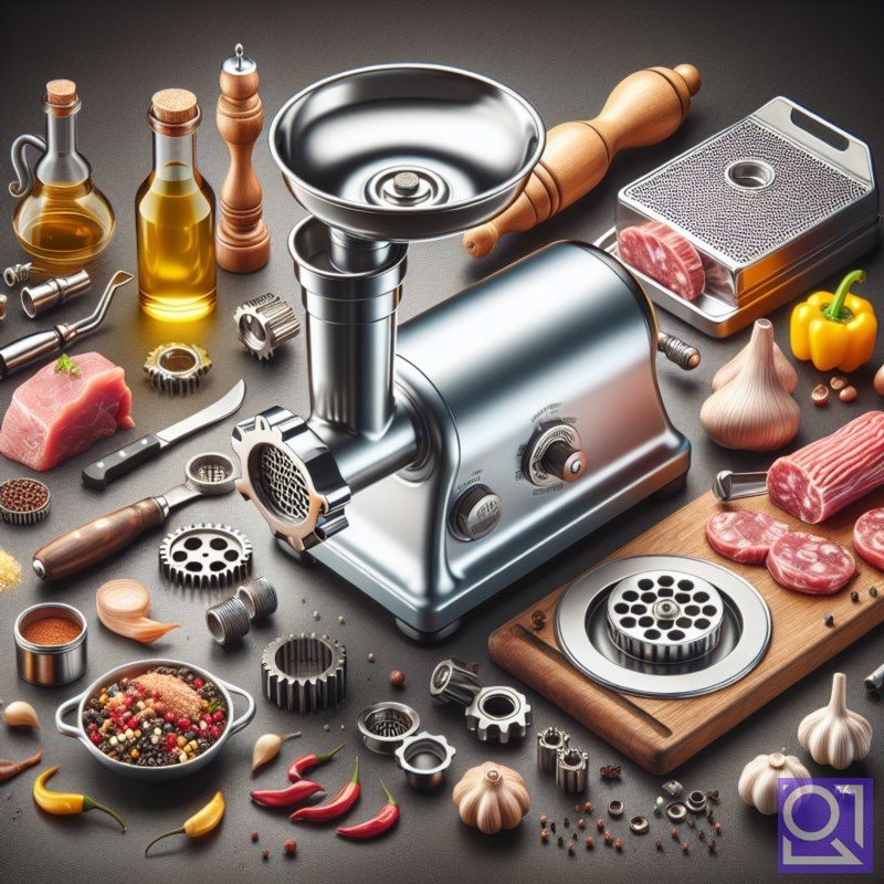 Как называются части мясорубки?