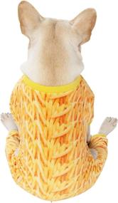 img 1 attached to CuteBone Pajamas Apparel Jumpsuit Clothes Dogs - Apparel & Accessories