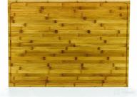 🎋 bamboo stove cover cutting board by camco - 4 burner, brown (43548) логотип