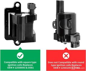 img 3 attached to 🚘 AUTOSAVER88 Ignition Coils 8 Pack: GMC Savana Sierra 1500/2500/3500, Yukon/XL, Cadillac Escalade, Chevrolet Silverado Express Avalanche Suburban Tahoe Replacement (C1208 UF271)