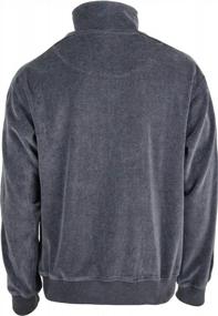 img 2 attached to Experience Comfort And Style With Sweatsedo Men'S Velour Track Jacket