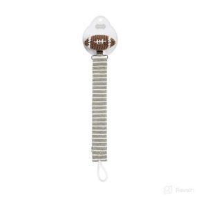 img 1 attached to Mud Pie Crochet Pacifier Football