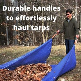 img 1 attached to Revolutionize Leaf Cleanup with EZ Leaf Hauler & EZ Tarp Tugger!