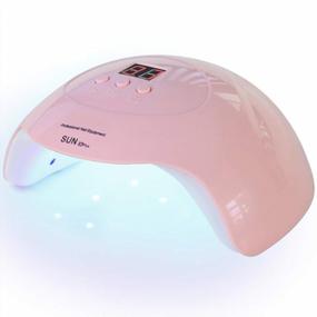 img 4 attached to UV LED Nail Lamp PHIAKLE Professional X7 Gel Polish Dryer With 3 Timers, White (Pink)