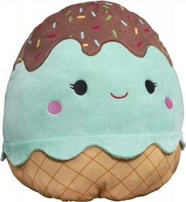 img 2 attached to Squishmallows Flip-A-Mallows 12-Inch Mint Ice Cream And Toasted Cinnamon Roll Plush - Add Maya And Chanel To Your Squad, Ultrasoft Stuffed Animal Medium-Sized Plush Toy, Official Kelly Toy Plush