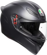 👑 agv k1 helmet - large size, matte black finish | ultimate protection & style logo