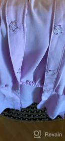 img 8 attached to Elegant V-Neck Ruffled Chiffon Blouse For Women - Vintage Empire Waist Long Sleeve Shirt By Gemijack