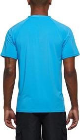 img 2 attached to Men'S UPF 50+ Rashguard Swim Tee - Satankud Short Sleeve Running Shirt For Swimming, Hiking & Workouts