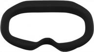 dji fpv goggles v2 foam padding face cushion faceplate eye pad сменный аксессуар для предотвращения утечки света (черный) логотип