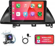 upgrade your honda odyssey 2005-2010 with a 10.1 inch android car stereo supporting wireless carplay/android auto, wifi, gps navigation, bluetooth, usb, fm/rds radio, and backup camera logo