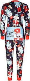 img 1 attached to Christmas Sleepwear Jumpsuit for Women: Festive Clubwear Nightwear at Jumpsuits, Rompers & Overalls