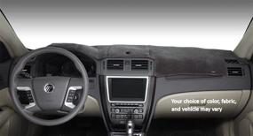 img 2 attached to Covercraft Custom Fit Dash Cover For Select GMC Terrain Models - Velour (Beige)