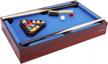 20-inch mini pool table - perfect gift for kids | win.max classics billiard table top logo