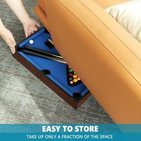 img 2 attached to 20-Inch Mini Pool Table - Perfect Gift For Kids | WIN.MAX Classics Billiard Table Top