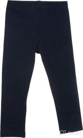 img 2 attached to Silky Toes Baby Leggings: Soft Cotton Pants for Girls and Boys - A Perfect Blend of Comfort and Style!