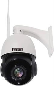 img 4 attached to EVERSECU WiFi Sony CMOS 1080P 30X Optical Zoom IP PTZ Security Camera With Auto-Tracking, Pan/Tilt/Zoom High-Speed Dome, 32GB SD Card, 2 Way Audio, Night Vision And Outdoor Remote View Camhi App