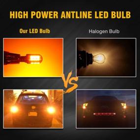 img 1 attached to Upgrade Your Car Lighting With MIHAZ 194 LED Bulbs - 10Pcs Amber Yellow 3030 Chipsets For Dash, Dome, License Plate And More!