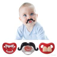 solifegoble pacifiers pacifier pcifiers mustache logo