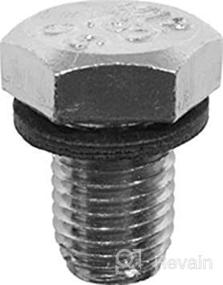 img 1 attached to High-Quality Pack of 5 M12-1.50 Single Oversize Oil Drain Plugs with Gasket - Reliable and Durable Solutions