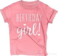 🎉 cute happy birthday t-shirt for girls 1 to 12 - sassy kids party tee - sweet baby/toddler outfit logo