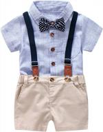 стильные джентльменские наряды для маленьких мальчиков - идеальны для особых случаев! логотип