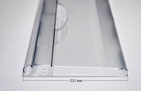 img 3 attached to 774142100900 Basket panel 47x21 cm for plastic tray (wide, bottom) Atlant