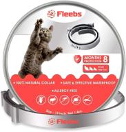 fleebs 8 month validity adjustable supplies cats logo