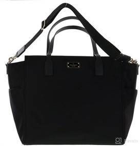 img 1 attached to 👜 Stylish and Practical: Kate Spade New York Blake Avenue Kaylie Baby Bag Diaper Bag in Black