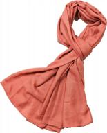 gender-neutral cotton linen scarf for enhanced style trend logo